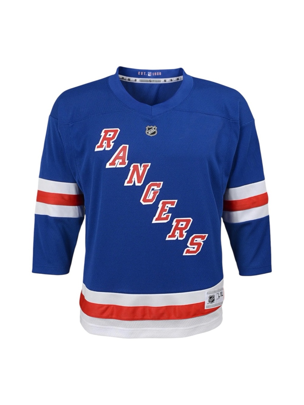 NHL New York Rangers Blue Replica Hockey Jersey